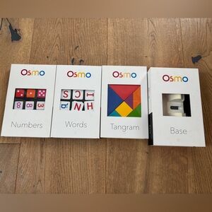 Osmo Learning Game Set - Base, Lens, Numbers, Words and Tangram Sets